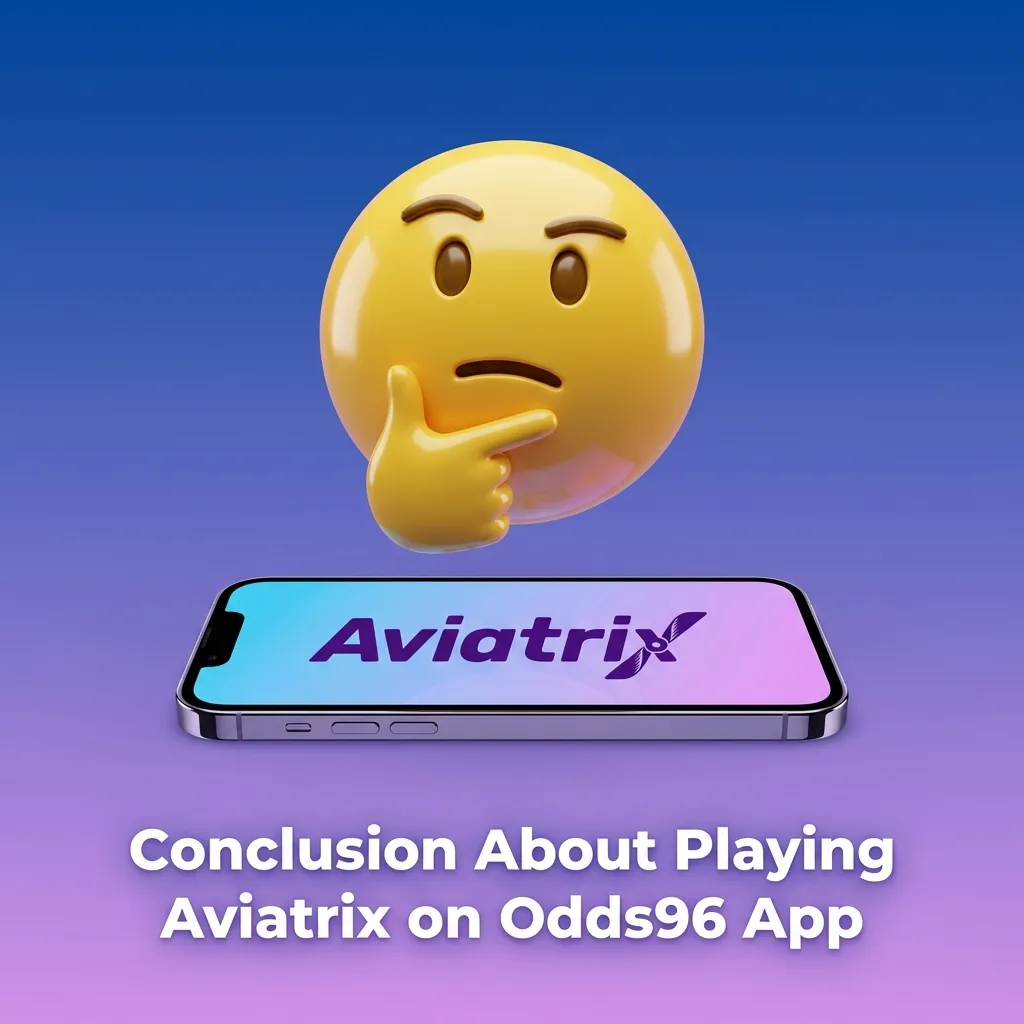 Screenshot of Odds96 Aviatrix app summary highlighting UPI deposits, rupee accounts, 97% RTP, and features for Indian players